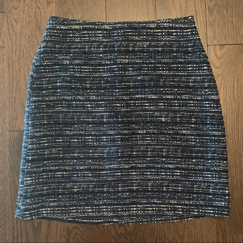 NWOT Ann Taylor tweed a-line skirt size 2